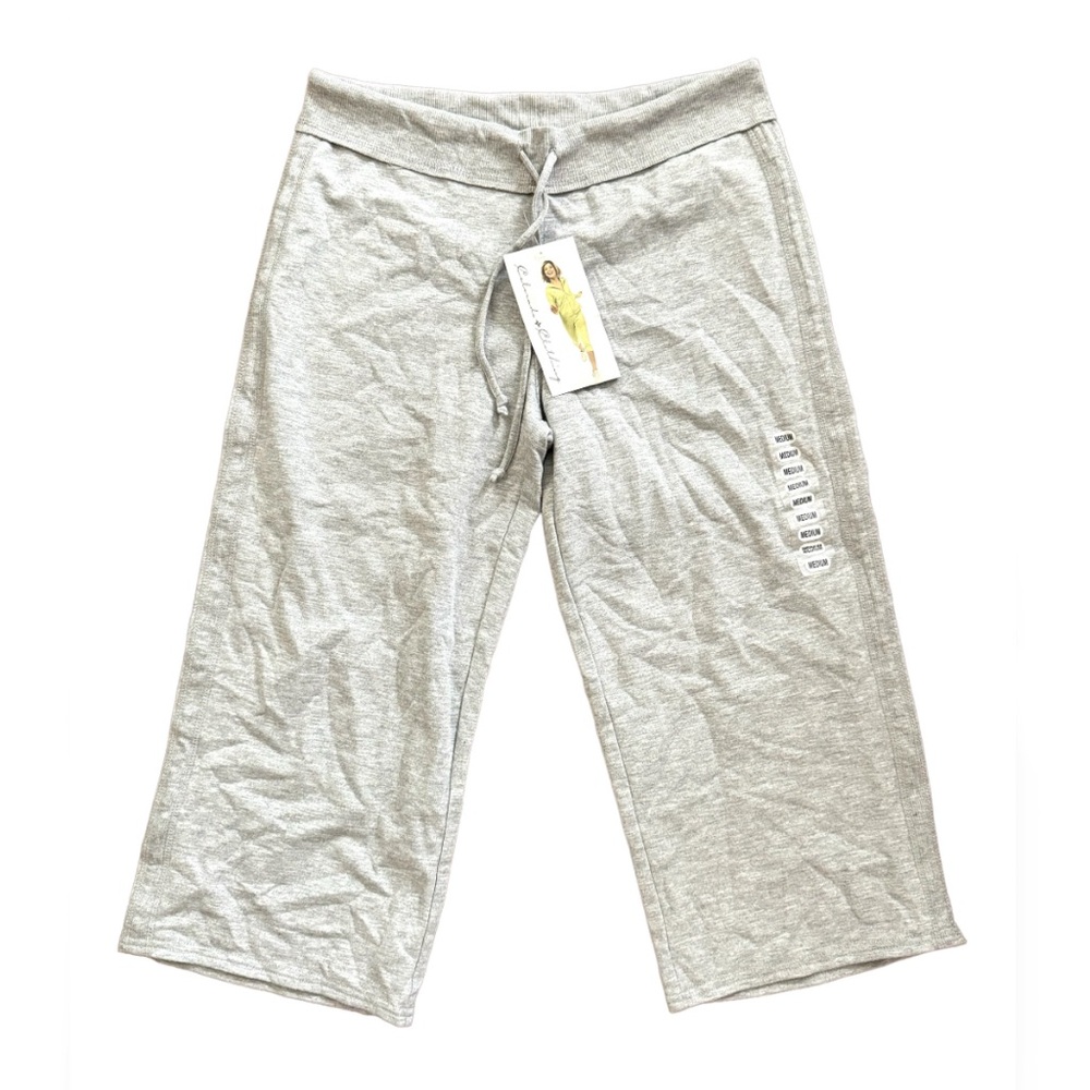 COLORADO CLOTHING grey cropped drawstring sweatpants, size M, NWT
